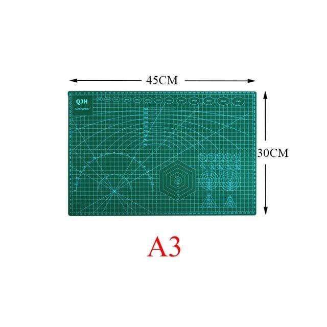 A1 A2 A3 A4 PVC Cutting Mat Board Durable Self-healing DIY Sewing Student Art Paper Cutting Engraving Cutting Mat Leather Craft Tool
