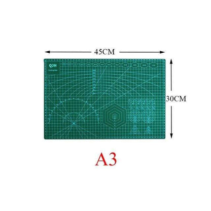 A1 A2 A3 A4 PVC Cutting Mat Board Durable Self-healing DIY Sewing Student Art Paper Cutting Engraving Cutting Mat Leather Craft Tool
