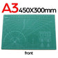A1A2A3A4 PVC Cutting Mat DIY Leather Craft Tool Double-sided Self-healing Mat Pad Cutting Patchwork Sewing Tool Set