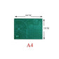 A1 A2 A3 A4 PVC Cutting Mat Board Durable Self-healing DIY Sewing Student Art Paper Cutting Engraving Cutting Mat Leather Craft Tool