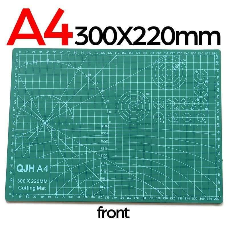 A1A2A3A4 PVC Cutting Mat DIY Leather Craft Tool Double-sided Self-healing Mat Pad Cutting Patchwork Sewing Tool Set
