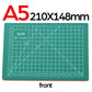 A1 A2 A3 A4 A5 PVC Cutting Mats Leather Engraving Cutting Board Self-Healing Mat DIY Leather Craft Cutting Pad Sewing Accessories
