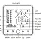 AC95~240V WiFi Temperaturregler Elektrische Fußbodenheizung Wasser/Gas Heizkessel Thermostat Funktioniert mit Google Home Alexa