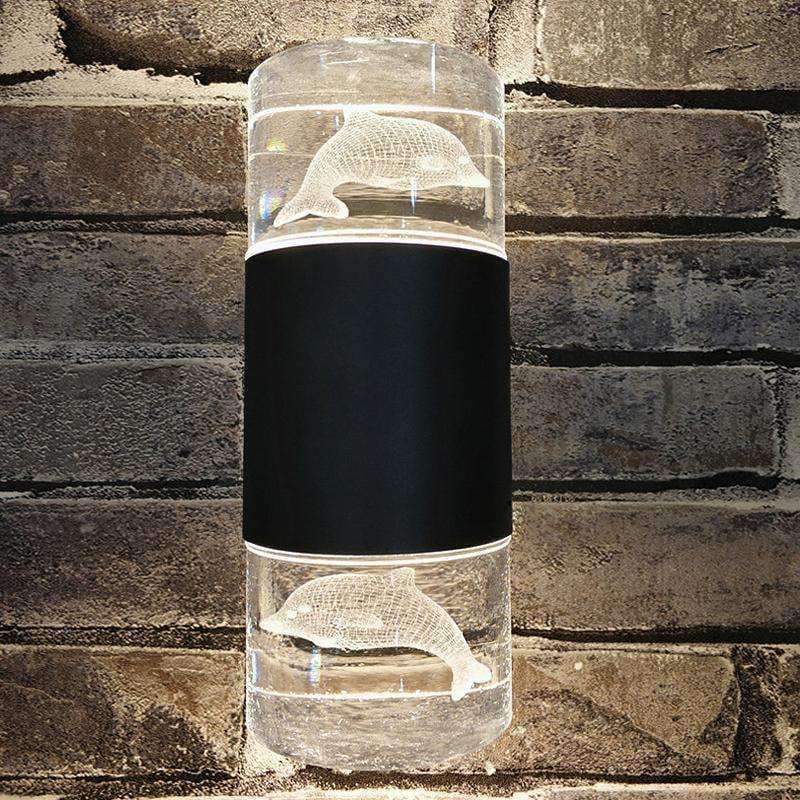 Acryl Außenbeleuchtung Moderne Außenwandlampe Einfache wasserdichte buitenlamp auf und ab buitenverlichting foco led Außenleitung