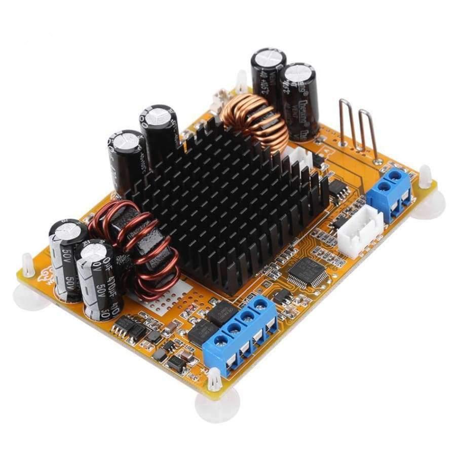 Einstellbares Netzmodul 5A Boost-Modul LCD Digital Automatisches Step-up Step-down Spannungsmodul DC-DC Stromwandler