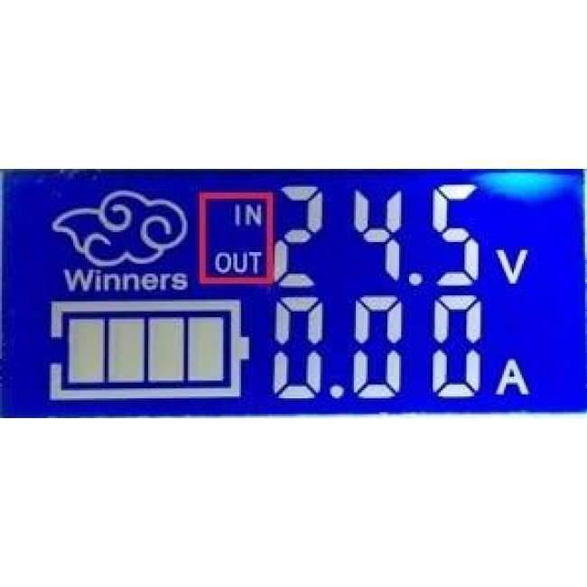 Einstellbares Netzmodul 5A Boost-Modul LCD Digital Automatisches Step-up Step-down Spannungsmodul DC-DC Stromwandler
