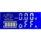 Einstellbares Netzmodul 5A Boost-Modul LCD Digital Automatisches Step-up Step-down Spannungsmodul DC-DC Stromwandler
