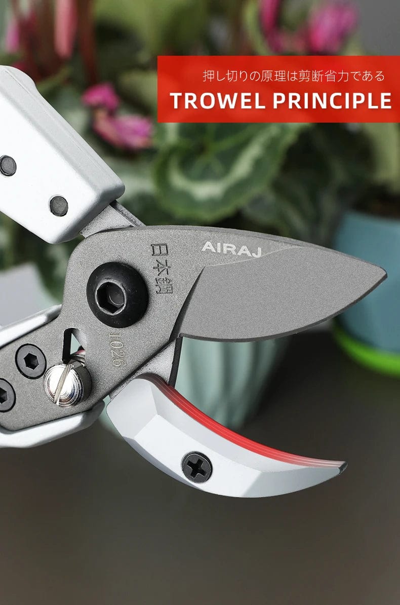 AIRAJ Scheren Baumschnitt Professionelle Gartenscheren Bonsai Bypass Baumschneider Loppers Trim Obstbaum Blumen-Schneider