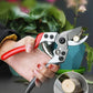 AIRAJ Scheren Baumschnitt Professionelle Gartenscheren Bonsai Bypass Baumschneider Loppers Trim Obstbaum Blumen-Schneider