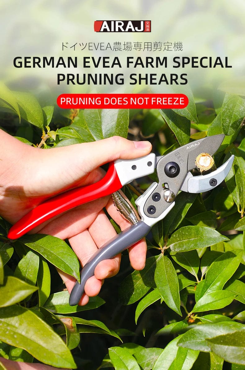 AIRAJ Scheren Baumschnitt Professionelle Gartenscheren Bonsai Bypass Baumschneider Loppers Trim Obstbaum Blumen-Schneider
