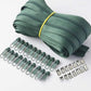 Meetee 10/20M Nylon 3# Zipper with Slider & Stop for Quilt Bags Tent Invisible Clothing Zipper Sewing Craft Supplies