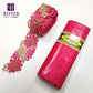 5 Yards Embroidered Lace Trim with 5 Yards Bazin Riche Getzner for African Women's Everyday Dresses Sewing Decoration Lace