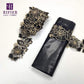 5 Yards Embroidered Lace Trim with 5 Yards Bazin Riche Getzner for African Women's Everyday Dresses Sewing Decoration Lace