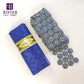 5 Yards Embroidered Lace Trim with 5 Yards Bazin Riche Getzner for African Women's Everyday Dresses Sewing Decoration Lace
