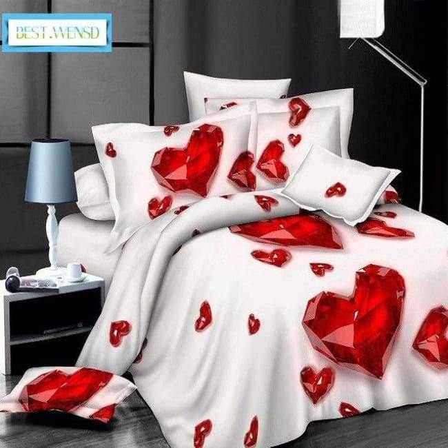 Hochwertige Luxus 3D Tiger Wolf Bettwäsche Set Western Stil Heimtextilien Bettwäsche Bettbezug Kissenbezug Tagesdecke