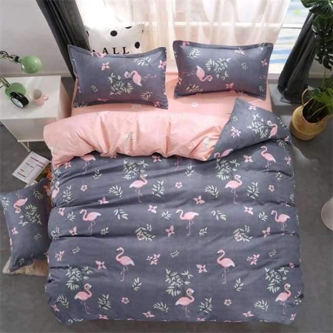 Schlafzimmer Ocean Bettwäsche Set Baumwolle Bettbezug Sets Bettlaken Kissenbezug Heimtextilien Matratze Einzel-King-Bettwäsche