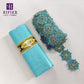 5 Yards Embroidered Lace Trim with 5 Yards Bazin Riche Getzner for African Women's Everyday Dresses Sewing Decoration Lace