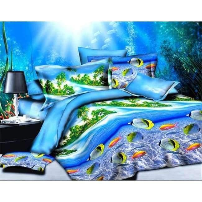 Hochwertige Luxus 3D Tiger Wolf Bettwäsche Set Western Stil Heimtextilien Bettwäsche Bettbezug Kissenbezug Tagesdecke