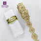 5 Yards Embroidered Lace Trim with 5 Yards Bazin Riche Getzner for African Women's Everyday Dresses Sewing Decoration Lace