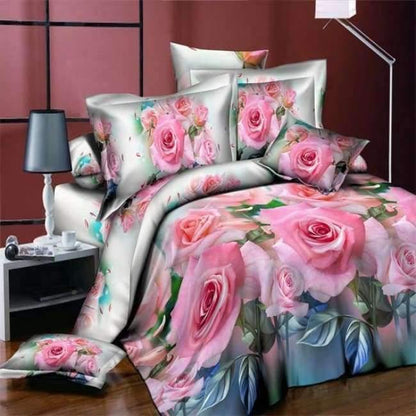 Hochwertige Luxus 3D Tiger Wolf Bettwäsche Set Western Stil Heimtextilien Bettwäsche Bettbezug Kissenbezug Tagesdecke