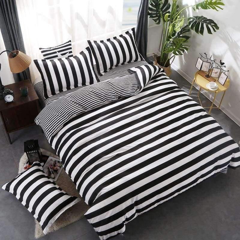 Schlafzimmer Ocean Bettwäsche Set Baumwolle Bettbezug Sets Bettlaken Kissenbezug Heimtextilien Matratze Einzel-King-Bettwäsche