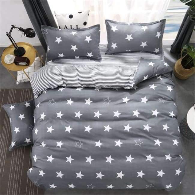 Schlafzimmer Ocean Bettwäsche Set Baumwolle Bettbezug Sets Bettlaken Kissenbezug Heimtextilien Matratze Einzel-King-Bettwäsche