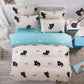 Schlafzimmer Ocean Bettwäsche Set Baumwolle Bettbezug Sets Bettlaken Kissenbezug Heimtextilien Matratze Einzel-King-Bettwäsche