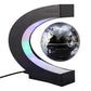 US/EU/UK Stecker Home Office Dekoration LED schwebender Tellurion Globus C Form Magnetische Levitation Licht Weltkarte mit LED Tellurion