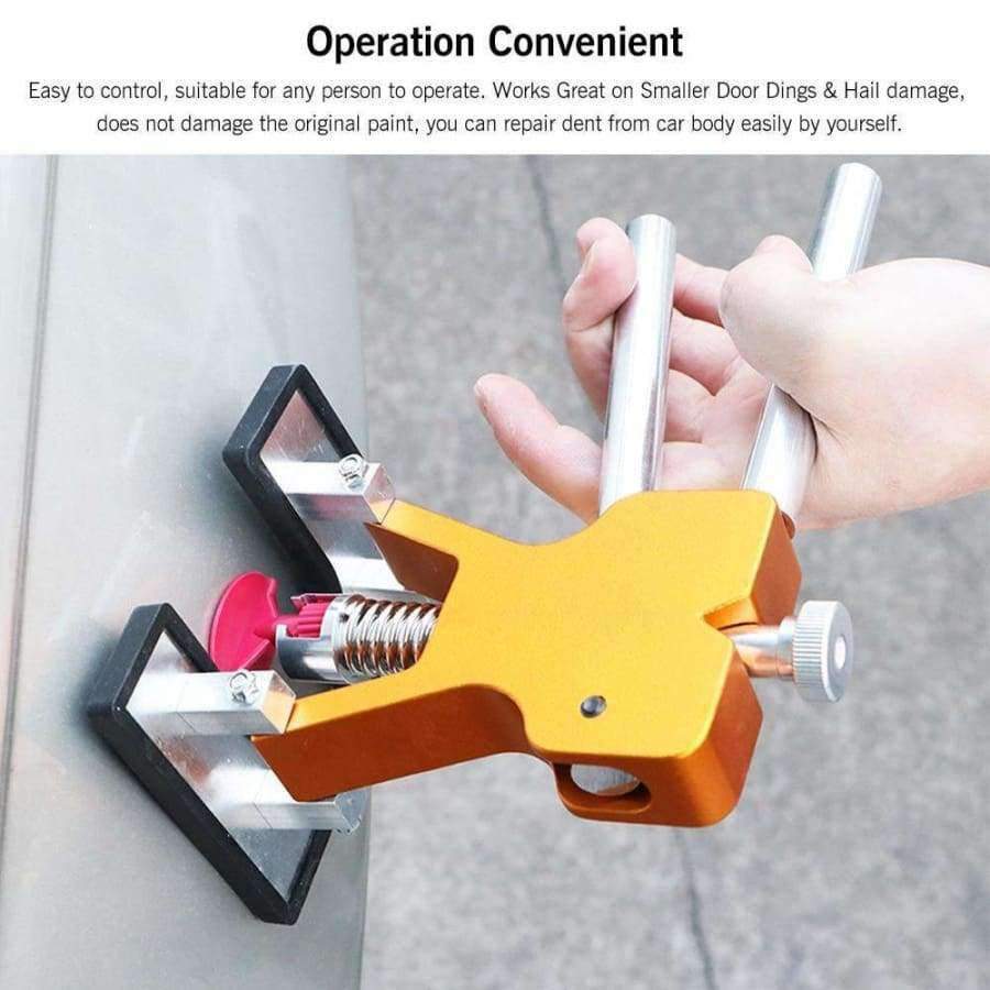 Auto Body Dent Removal Repair Pulling Tool Set Dent & Ding Puller Dent Repair Tool + 28 Pieces Auto Dent Repair Accessories