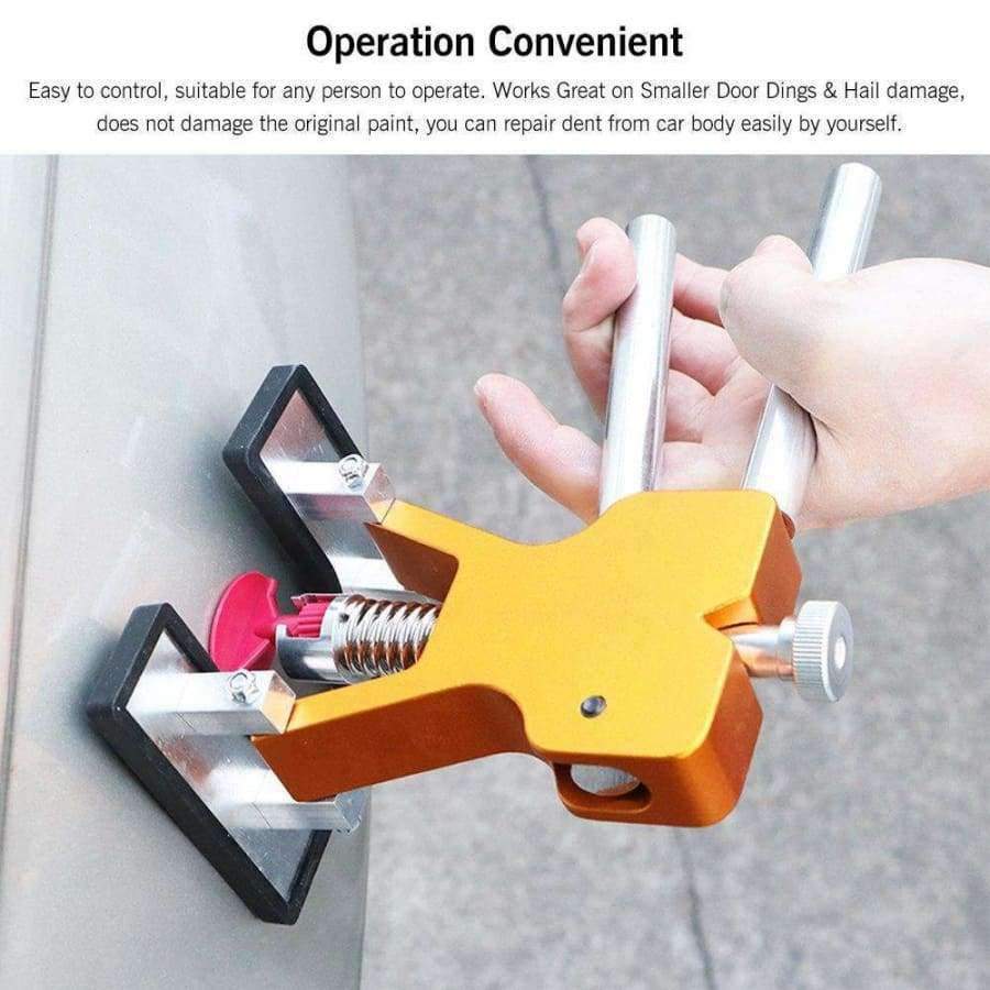Auto Body Dent Removal Repair Pulling Tool Set Dent & Ding Puller Dent Repair Tool + 28 Pieces Auto Dent Repair Accessories