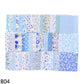 50 pieces squares 10*10cm colorful patchwork cotton fabrics quilt material DIY home quarter handicrafts sewing fabric