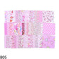 50 pieces squares 10*10cm colorful patchwork cotton fabrics quilt material DIY home quarter handicrafts sewing fabric