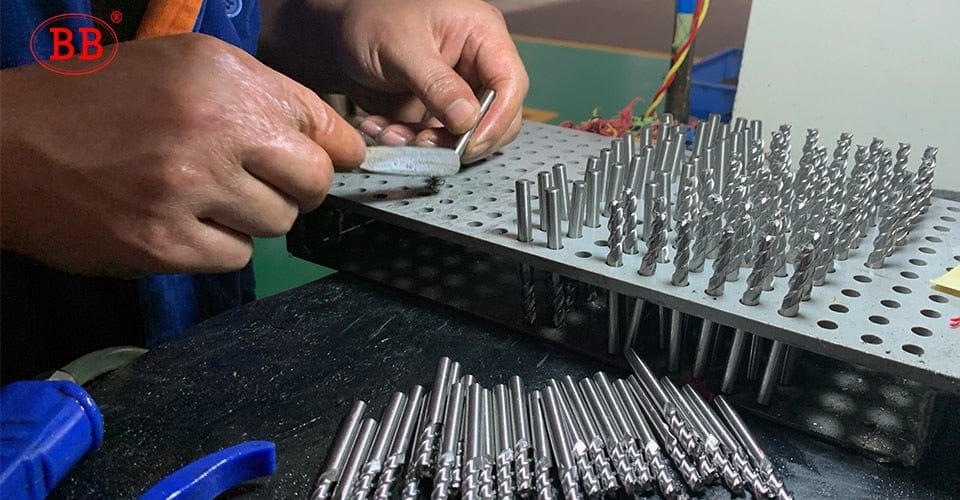 BB End Mills High Precision HSS Metal Cutter Co8 Cobalt D1-32mm 2 3 4 Cutting Teeth Aluminum Milling Tool Key Lock Cutter Mill