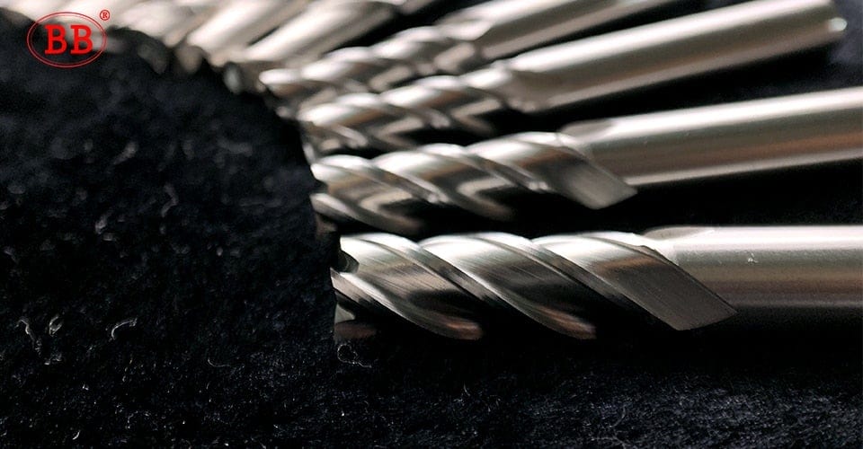 BB End Mills High Precision HSS Metal Cutter Co8 Cobalt D1-32mm 2 3 4 Cutting Teeth Aluminum Milling Tool Key Lock Cutter Mill