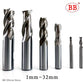 BB End Mills High Precision HSS Metal Cutter Co8 Cobalt D1-32mm 2 3 4 Cutting Teeth Aluminum Milling Tool Key Lock Cutter Mill