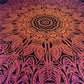 Bettwäsche Outlet Bohemian Flower Bettwäsche Set Gradient Purple Mandala Steppdeckenbezug Set Kingsize Heimtextilien