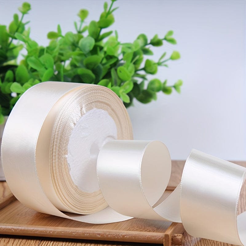 40 mm Seiden Satinband für Basteln Handgemacht DIY Geschenkverpackung Party Hochzeit Dekorative Sträuße Kuchen Dekor Material Auffällig kurz