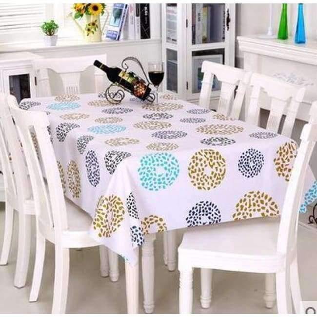 PVC Tischdecke Wasserdicht Rechteckige Plastik Picknickdecke für Teetisch Heimtextilien Mode Liebe Festlich Rot MJ033