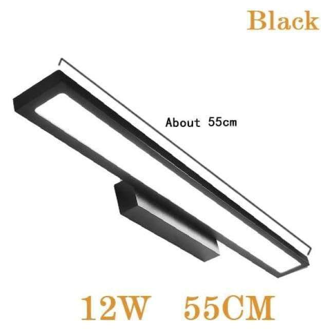 LED Wandleuchte Minimalismus Spiegelfrontbeleuchtung Badezimmer Make-up Wandleuchten Moderne Aluminium wandmontierte Wandleuchten Beleuchtungseinrichtung