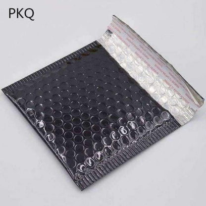 10PCS/Los 15*13cm goldene Blasenumschläge, silberne Versandtaschen gepolsterte Versandumschläge mit Blasen, Versandtasche Geschäftsausstattung