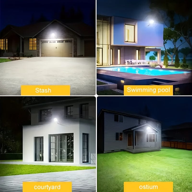1PC 6500K Super Helle LED Solar Wandlampe, Bewegungsmelder, 3 Beleuchtungsmodi Licht, Außen Garten Sicherheits Straßen Hof Lampe Solar Gartenlampe mit Batterie