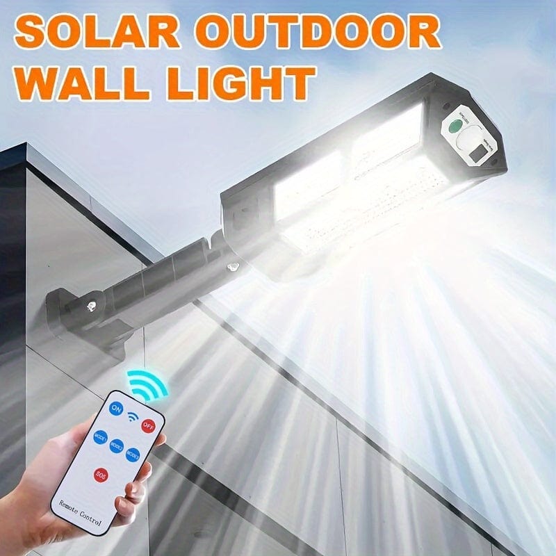 1PC 6500K Super Helle LED Solar Wandlampe, Bewegungsmelder, 3 Beleuchtungsmodi Licht, Außen Garten Sicherheits Straßen Hof Lampe Solar Gartenlampe mit Batterie