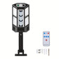 1PC 6500K Super Helle LED Solar Wandlampe, Bewegungsmelder, 3 Beleuchtungsmodi Licht, Außen Garten Sicherheits Straßen Hof Lampe Solar Gartenlampe mit Batterie