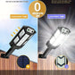 1PC 6500K Super Helle LED Solar Wandlampe, Bewegungsmelder, 3 Beleuchtungsmodi Licht, Außen Garten Sicherheits Straßen Hof Lampe Solar Gartenlampe mit Batterie