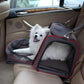 Erweiterbare tragbare Haustier Hund Auto Reise Tasche für kleine Hunde Oxford atmungsaktiver Katzen Tragetasche Outdoor Auto Reise Zubehör