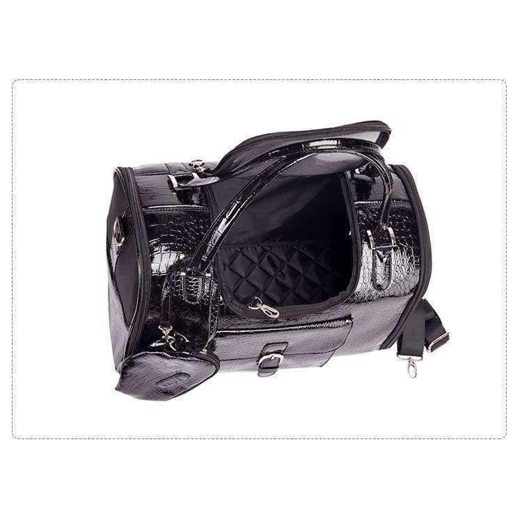 Tragbare Outdoor Haustier Katze Hund Tragetasche mit Geldbörse Pu Leder Reise Kleine Hund Chihuahua Teddy Tragetasche Handtasche