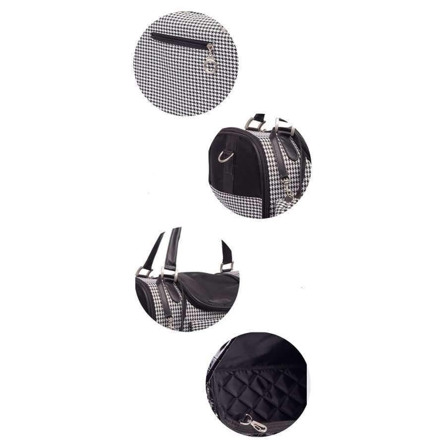 Tragbare Outdoor Haustier Katze Hund Tragetasche mit Geldbörse Pu Leder Reise Kleine Hund Chihuahua Teddy Tragetasche Handtasche