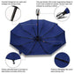 Folding automatic umbrella rain women men auto luxury large windproof travel umbrellas for men rain black coating