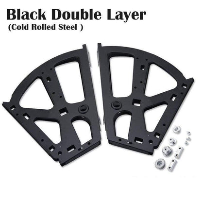 2PCS Möbel Scharniere Schuhe Schublade Schrank Scharnier Regal Metall Zubehör Edelstahl Faltbar Selbstmontage Hardware
