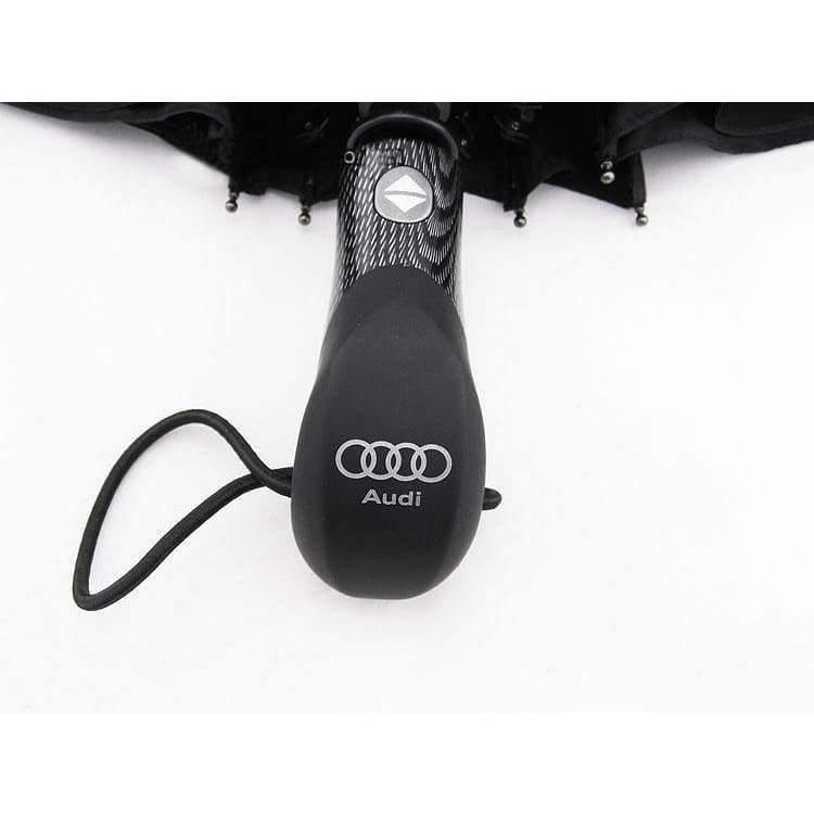 Modischer Hochwertiger Geschäftsschirm für Audi schwarz/blau Sonnenschirm winddicht Männer Automatischer Regenschirm Männlich Paraguas